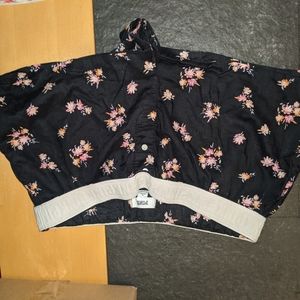 Vs pink floral sleep shorts